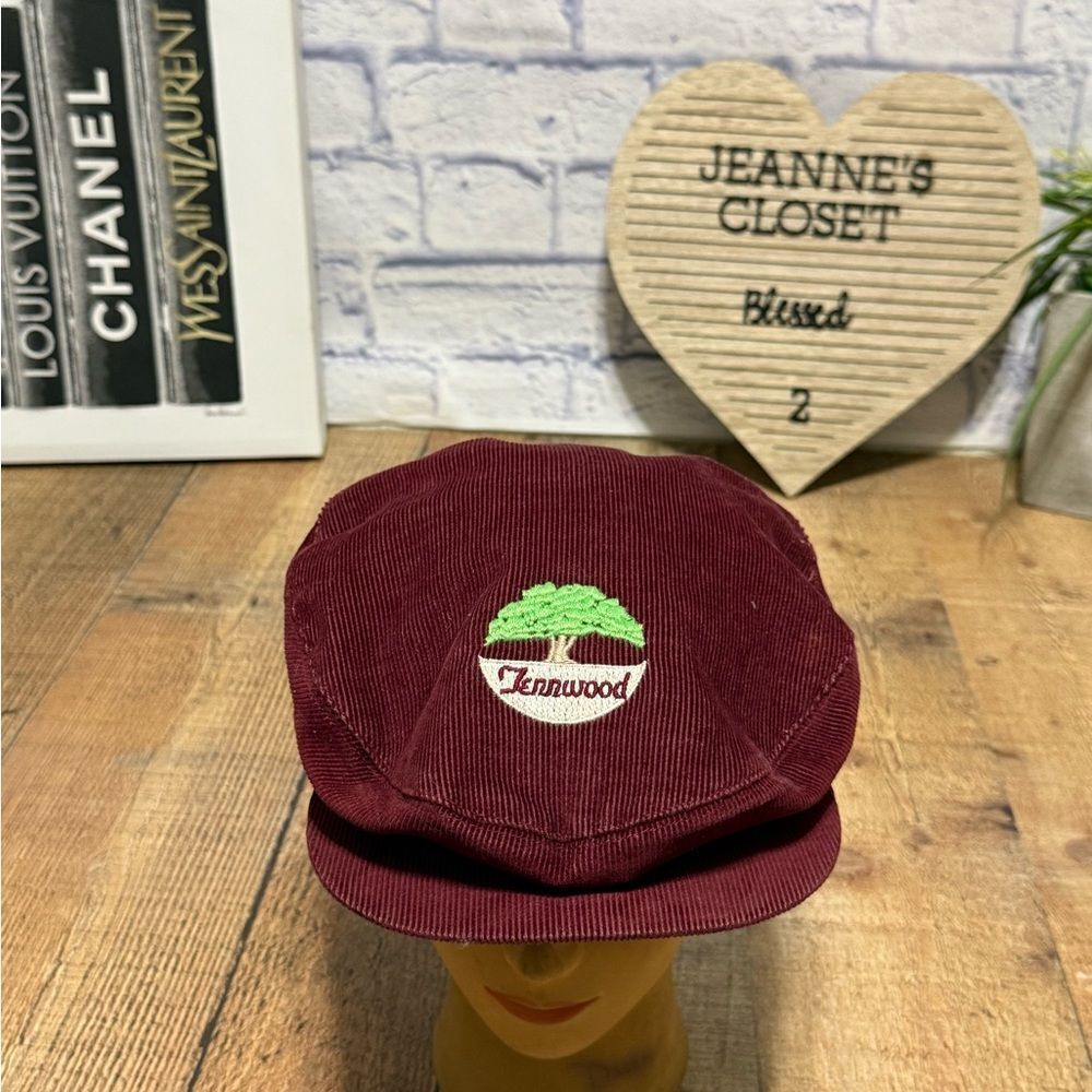 Vintage Corduroy Golf Cabbie Hat Texace Fennwood Hat Cap 
San Antonio TX